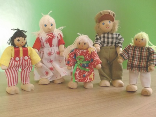 Puppen Familie